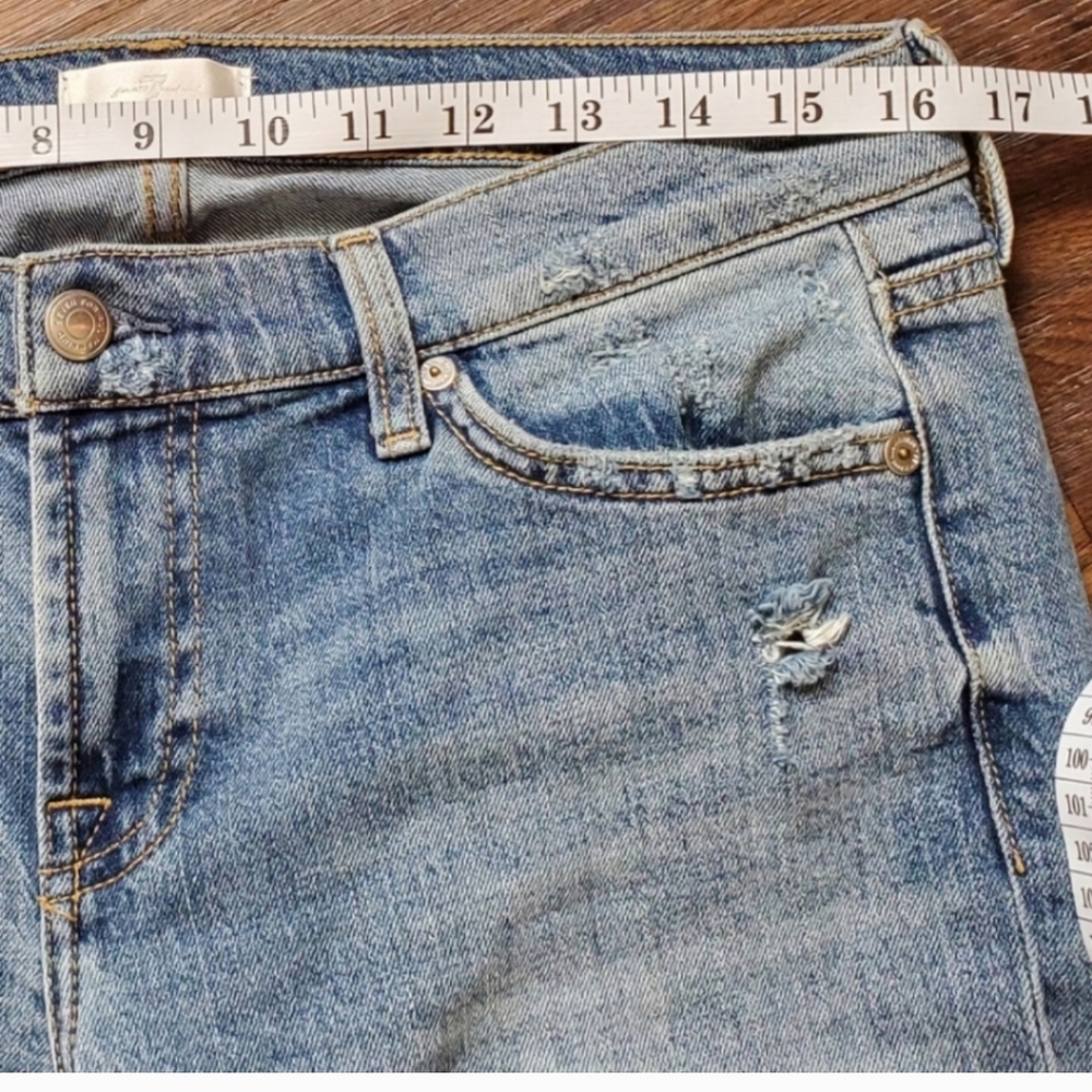 7 For All Mankind Light Wash Original Bootcut 29 - Picture 4 of 13